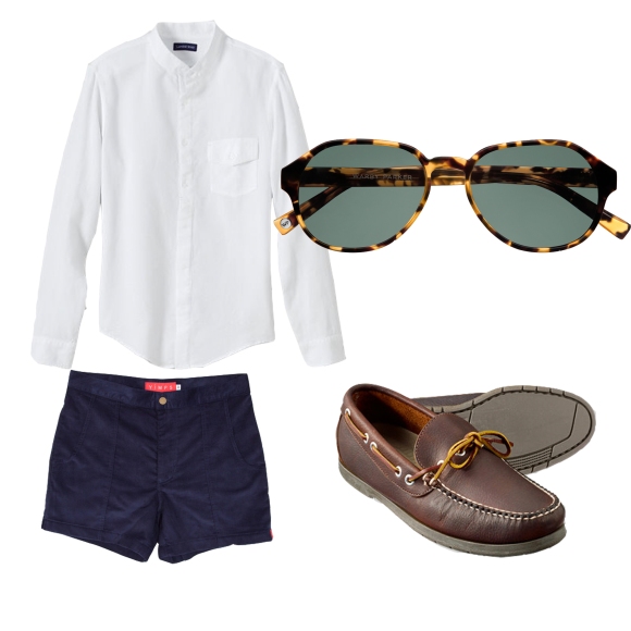Simple summer style men butch